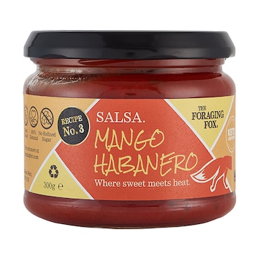 The Foraging Fox Keto Certified Mango Habanero Salsa 300g image 1