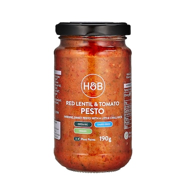 Holland & Barrett Red Lentil & Tomato Pesto 190g image 3