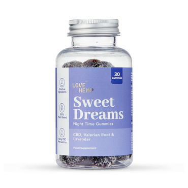 Love Hemp Sweet Dreams 300mg CBD Cold Press 30 Gummies