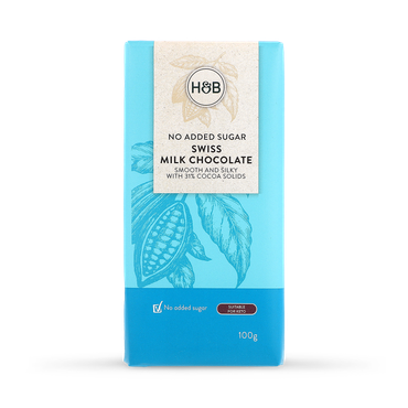 Holland & Barrett Swiss Milk Chocolate 100g