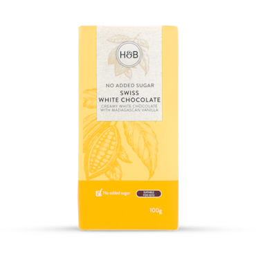 Holland & Barrett Swiss White Chocolate 100g