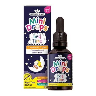 Natures Aid Mini Drops Bed Time 50ml image 1