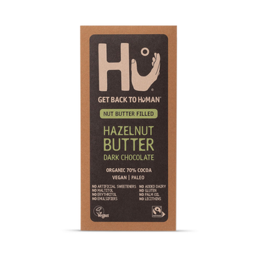 Review of Hu Hazelnut Butter Dark Chocolate Bar 60g