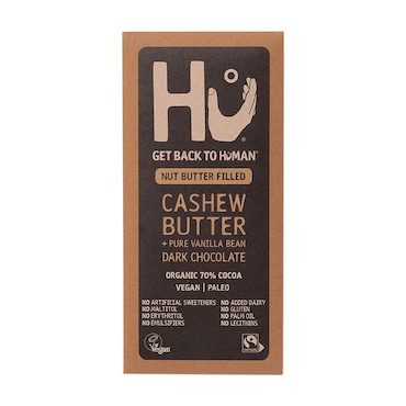 Hu Cashew Butter + Pure Vanilla Bean Dark Chocolate Bar 60g image 1
