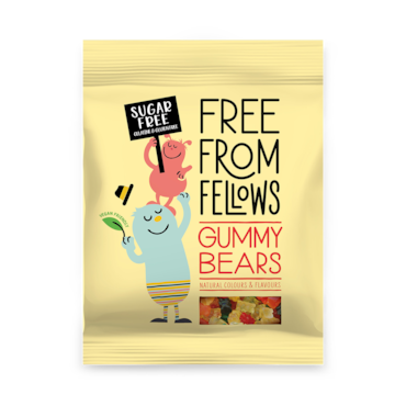 Free From Fellows Gummy Bears 70g