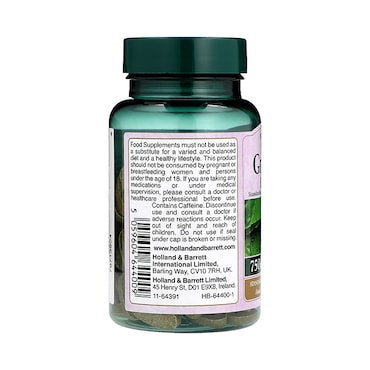 Nature's Garden Green Tea Extract 750mg 100 Tablets image 3