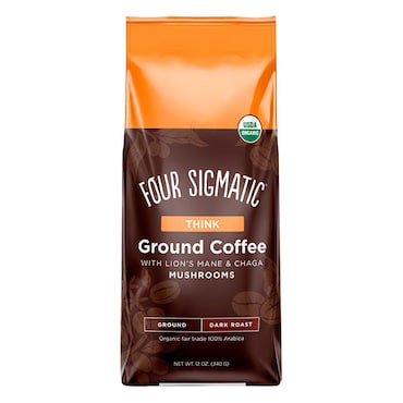 Four Sigmatic Ground Coffee With Lion's Mane & Chaga Mushroom 340g image 1