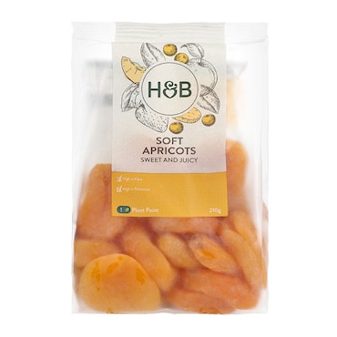 Holland & Barrett Soft Apricots 210g image 1
