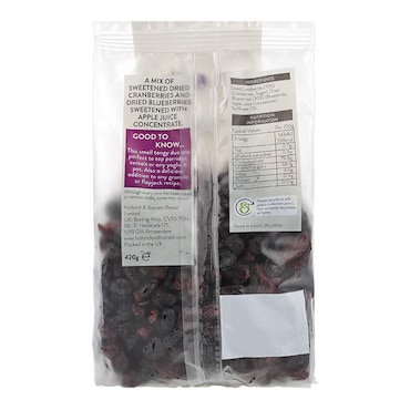 Holland & Barrett Cranberry & Blueberry Mix 420g image 2