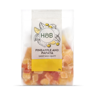 Review of Holland & Barrett Pineapple & Papaya Chunks 210g
