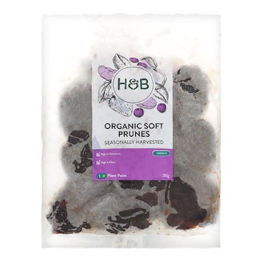 Holland & Barrett Organic Soft Prunes 210g image 1