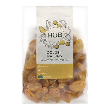 Holland & Barrett Golden Raisins 210g image 1