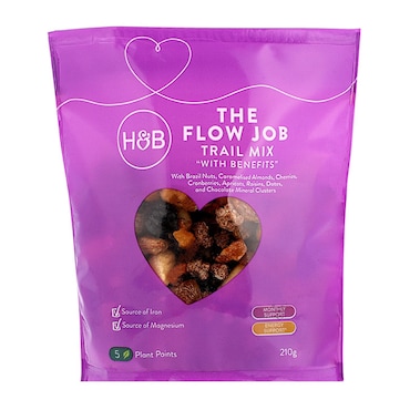 Holland & Barrett The Flow Job Trail Mix with Benefits 210g image 4