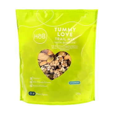 Holland & Barrett Tummy Love Trail Mix with Benefits 210g image 3