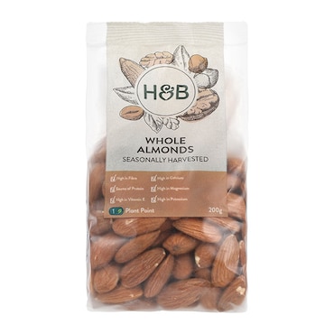 Holland & Barrett Whole Almonds 200g image 1