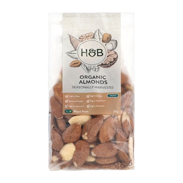 Holland & Barrett Organic Almonds 200g image 1