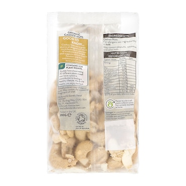 Holland & Barrett Organic Cashew Nuts 200g image 2