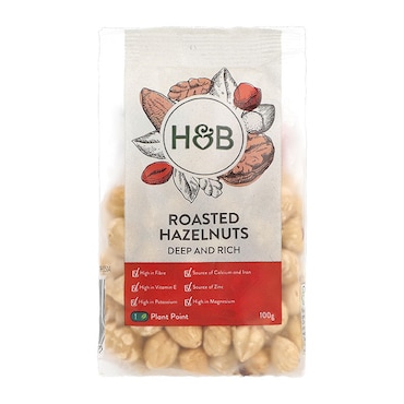 Holland & Barrett Roasted Hazelnuts 100g image 1