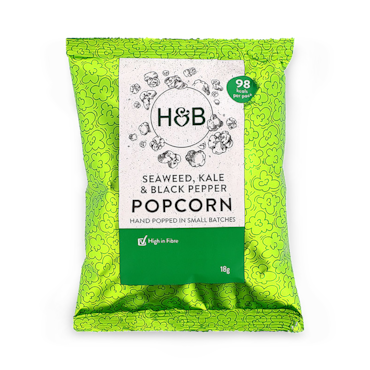 Holland & Barrett Popcorn Seaweed, Kale & Black Pepper 18g