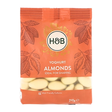 Holland & Barrett Yoghurt Almonds 210g image 1
