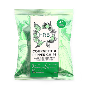 Holland & Barrett Courgette & Pepper Chips 16g