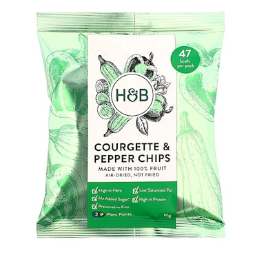 Holland & Barrett Courgette & Pepper Chips 16g image 2