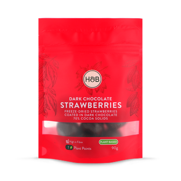 Review of Holland & Barrett Dark Chocolate Strawberries 90g