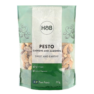 Holland & Barrett Pesto Cashews & Almonds 210g image 1