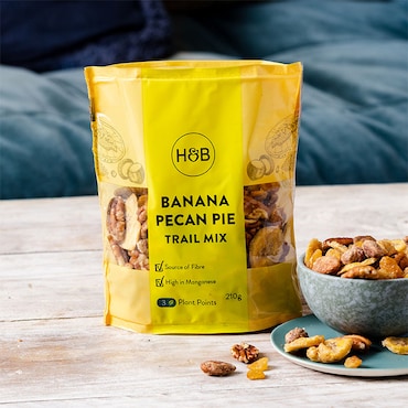 Holland & Barrett Banana Pecan Pie Trail Mix 210g image 1