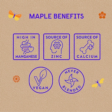 Bonraw Organic Fine Maple Sugar 125g image 3