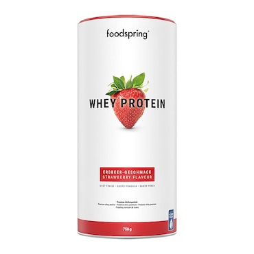 Foodspring Whey Protein Strawberry 750g image 1