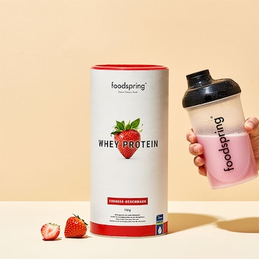 Foodspring Whey Protein Strawberry 750g image 3