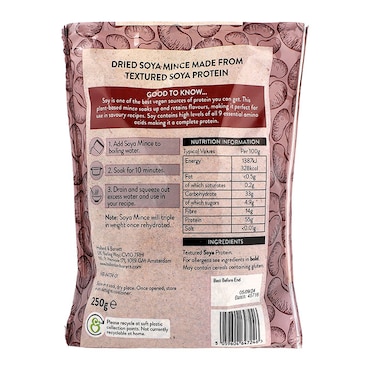 Holland & Barrett Soy Protein Mince 250g image 2