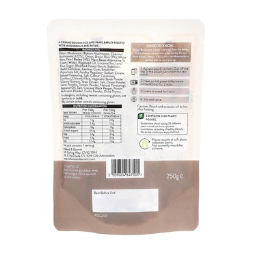 Holland & Barrett Mushroom Barleyotto 250g image 2