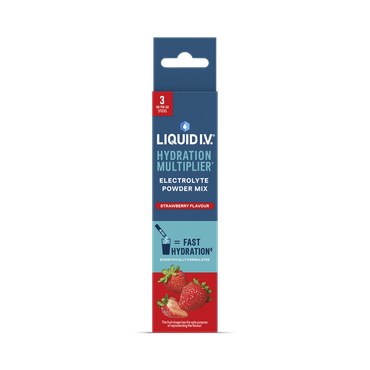 Review of Liquid I.V. Hydration Electrolyte Powder Mix Strawberry Flavour 3 Sachets