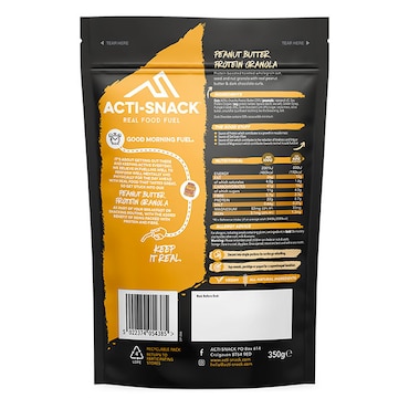 Acti-Snack Protein Crunch Peanut Butter Granola 350g image 2