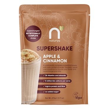 Naturya SuperShake Apple & Cinnamon 275g image 1