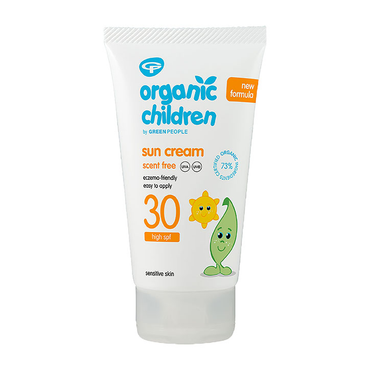 Review of Green People Children Scent Free Sun Cream SPF30 150ml