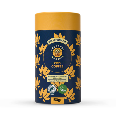 Cheerful Buddha CBD Infused Decaffeinated Coffee 150g