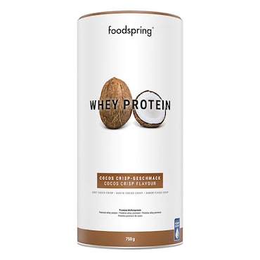 Foodspring Whey Protein Coconut Crisp 750g image 1