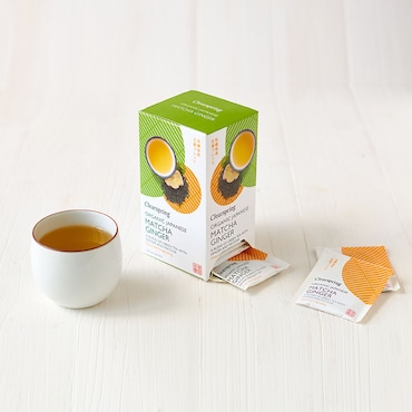 Clearspring Organic Japanese Matcha Ginger, Green Tea 20 Tea Bags image 3