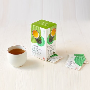 Clearspring Organic Japanese Matcha Mint, Green Tea 20 Tea Bags image 3