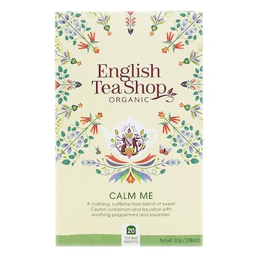 English Tea Shop Organic Calm Me 20 Tea Bags image 1