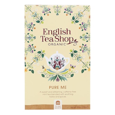 English Tea Shop Organic Pure Me 20 Tea Bags image 1