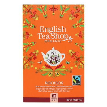 English Tea Shop Organic Rooibos 20 Tea Bags image 1