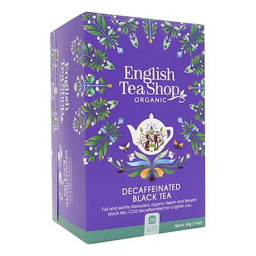 English Tea Shop Organic Decaffeinated Black Tea 20 Tea Bags image 2
