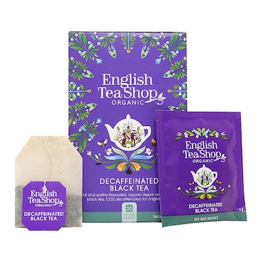 English Tea Shop Organic Decaffeinated Black Tea 20 Tea Bags image 3