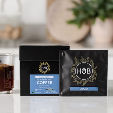 Holland & Barrett House Blend Decaf Coffee Bags 10 Sachets image 1