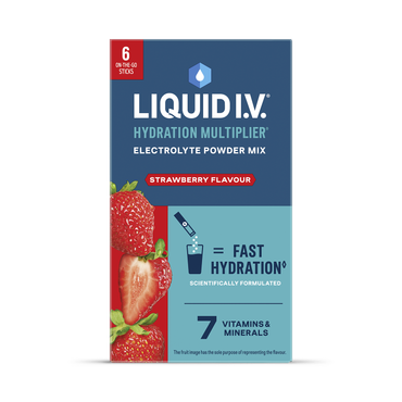 Review of Liquid I.V. Hydration Electrolyte Powder Mix Strawberry Flavour 6 Sachets