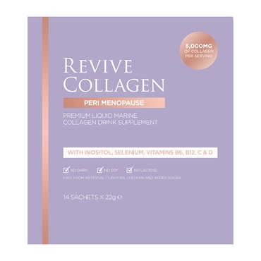 Revive Collagen Peri Menopause Hydrolysed Marine Collagen 5,000mgs 14 days Supply image 1